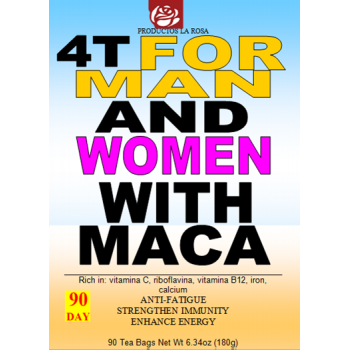 4T FOR MAN AND WOMEN WITH MACA