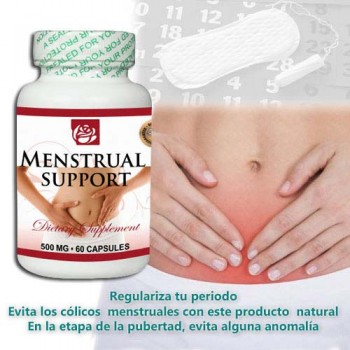 Menstrual Support 500 Mg - 60 Capsules