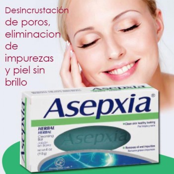 Asepxia Herbal Cleansing Bar Soap 4 oz