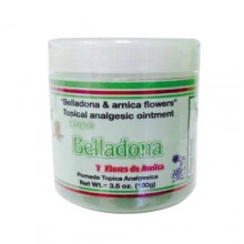 Belladona and Arnica Flower - Topical Analgesic Ointment 3.5Oz (100g)