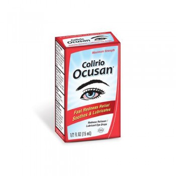 Colirio Ocusan redness relief eye drops 15 mL