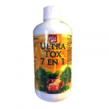 Ultra Tox 7 en 1 Honey Syrup Dietary Supplement 13.5 Oz