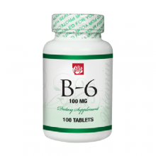 Vitamin B6 100 mg 100 Tablets