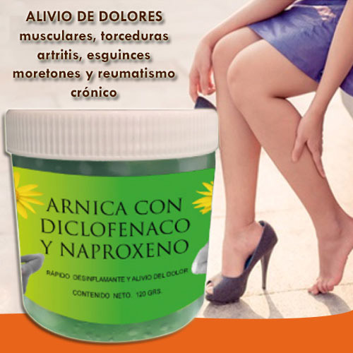 arnica with diclofenac and naproxen